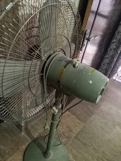 Stand copper fan