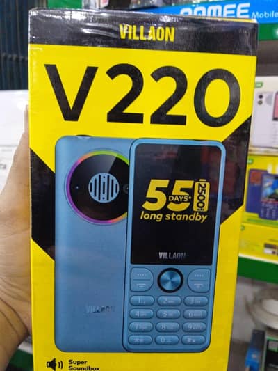 Villaon V220 Super Soundbox Phone – 55 Days Standby