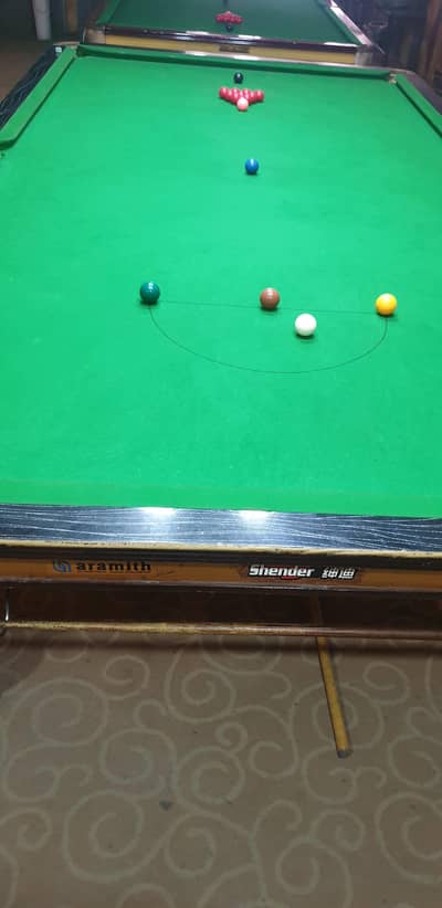 6×12 snooker table sale krna hai