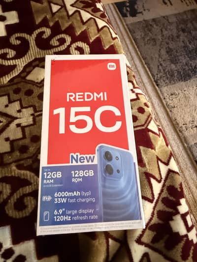 Redmi 15C new latest packed phone
