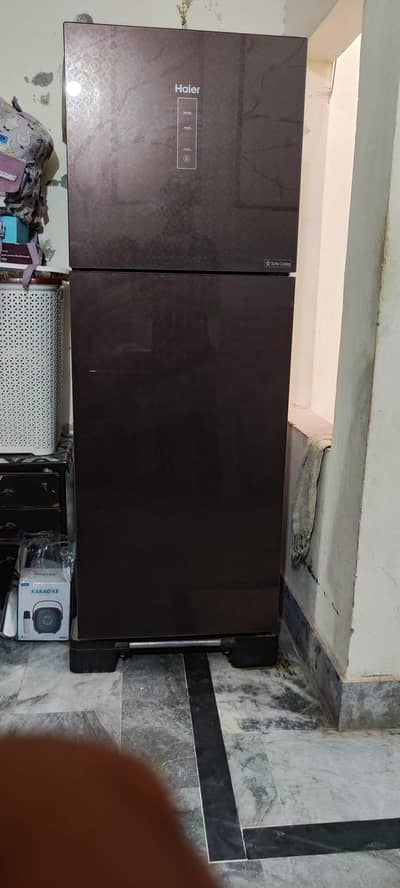Haier 13 CFT Refrigerator HRF-336TDC Like New 10/10 Condition