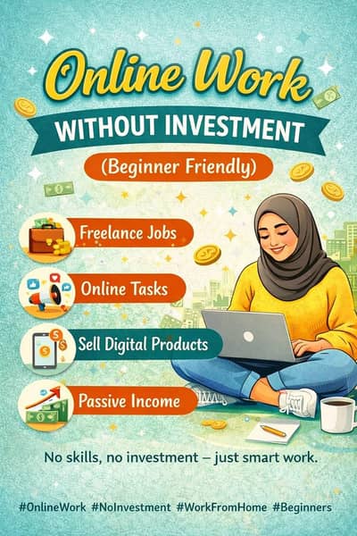 Online work at home