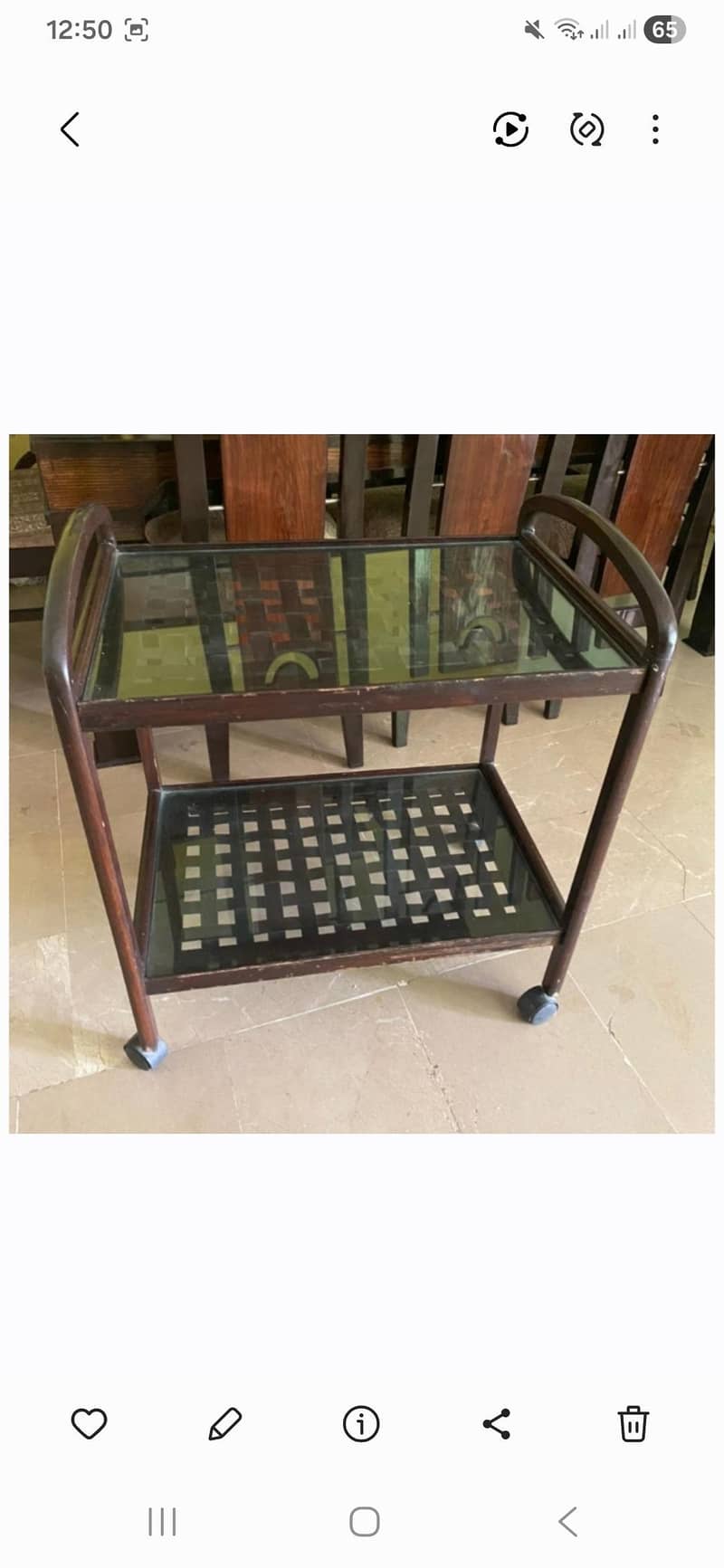 Kitchen serving Trolley 0