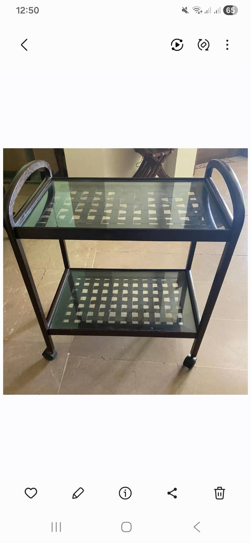 Kitchen serving Trolley 1