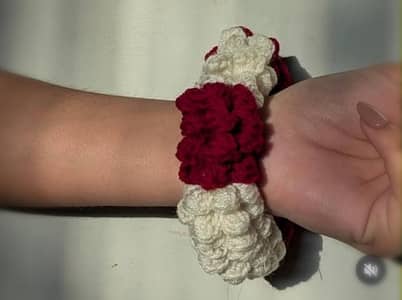 Handmade Crochet Gajra Bracelet 