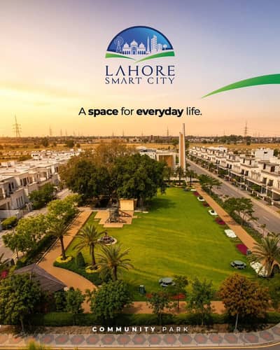 Lahore Smart City 7 Marla Plot Corner Prime Location