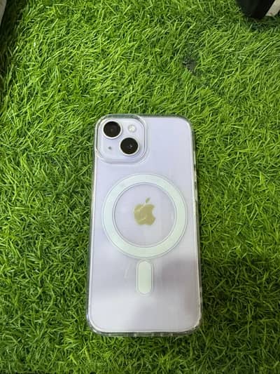 I phone 14 jv 128 light purple colour