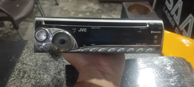JVC car deck and tap cd player japani