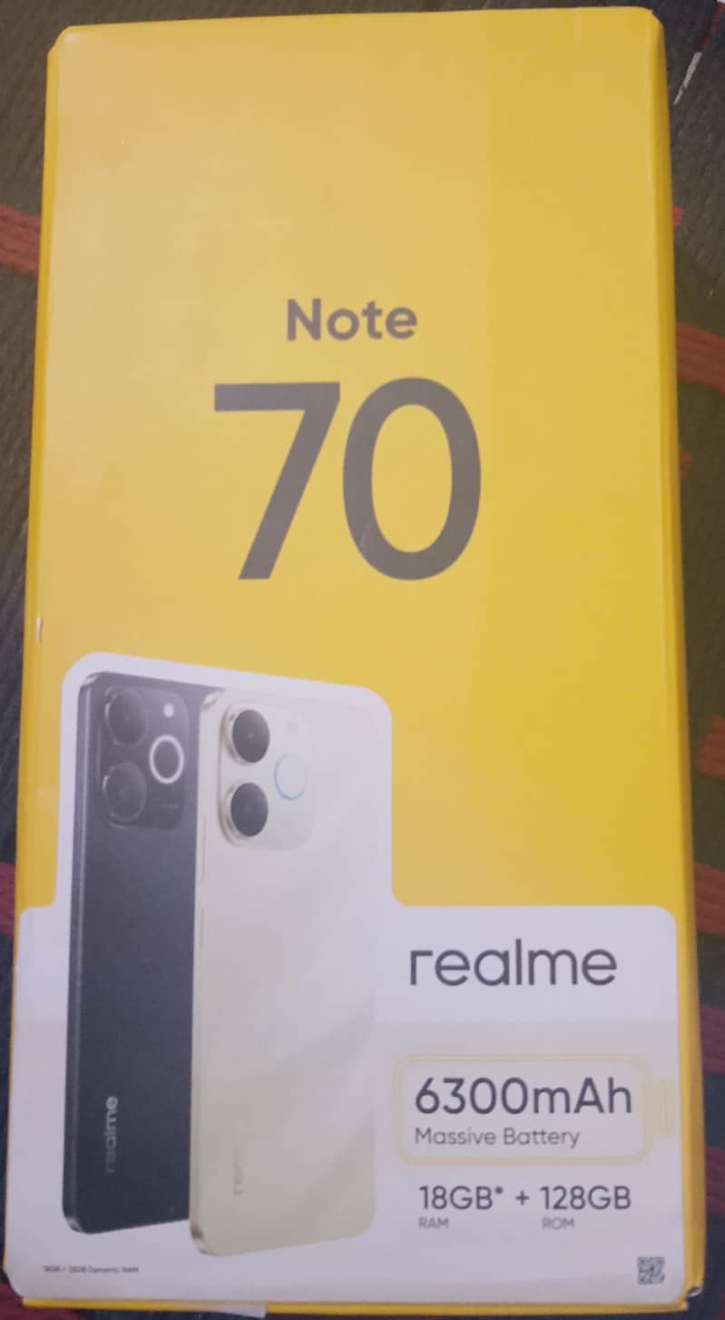 realme note 70  6/128 use 2 month 0