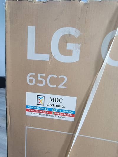 65C2 LG OLED Evo slightly used Available