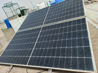 longi 555 watt single glass A grade solar panel