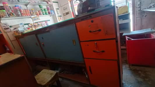 Racks and counter for sale