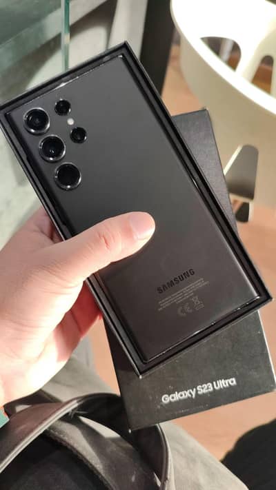 Samsung S23 ultra 12/512 Official pta approved physical dual sim