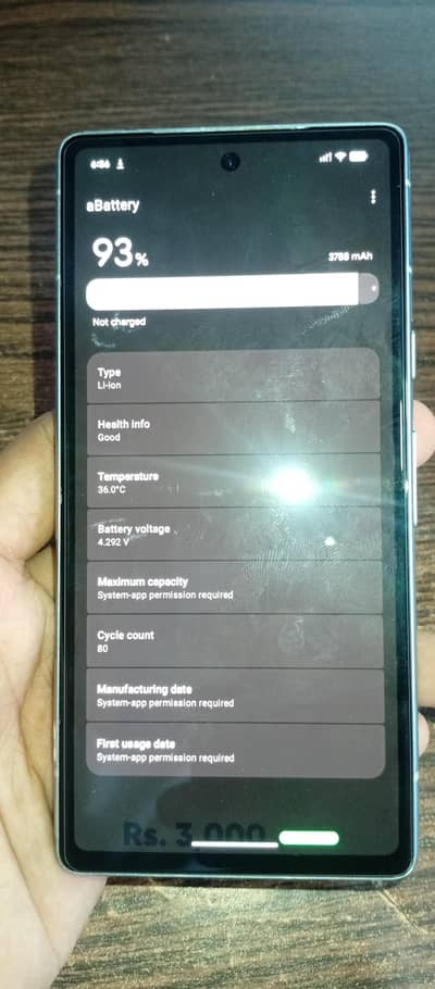GOOGLE PIXEL 7A. 128 GB. OFFICIAL APPROVED.