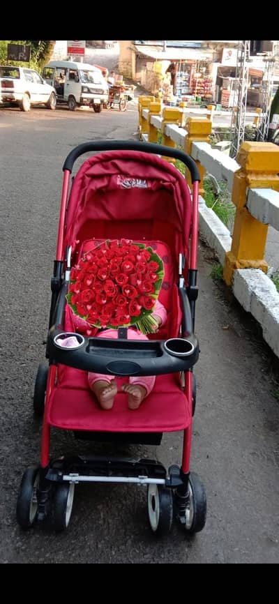 Baby pram . . . . Condition 10/9.5. . . 100% ok hai