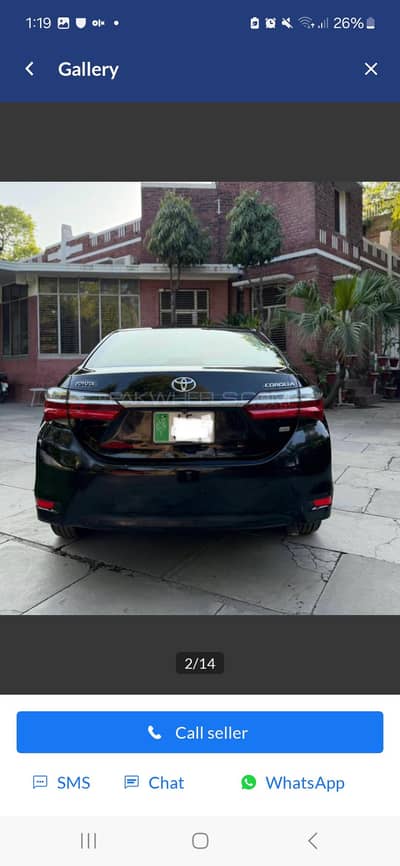 Toyota Corolla GLI 2018