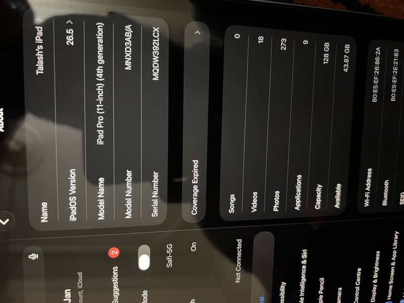IPAD PRO M2 128 3