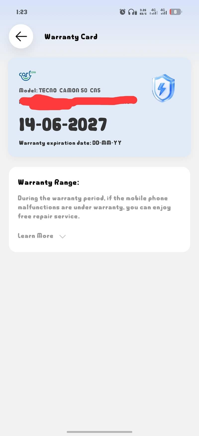 Techno Camon 50 3