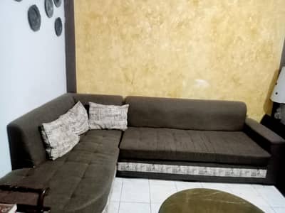 L shape sofa set 6 seater