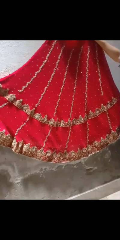 bridal dress for barat
