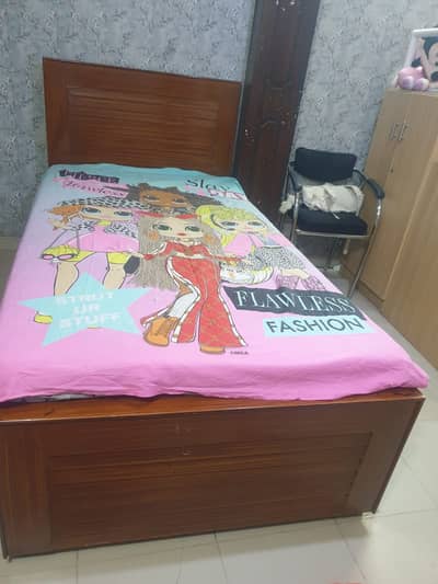 BRAND NEW SINGLE BED 100 % TALLI KI WOOD WALA