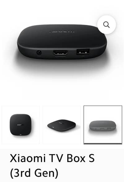 Xiaomi TV Box S (3rd Gen) In Brand New Condition