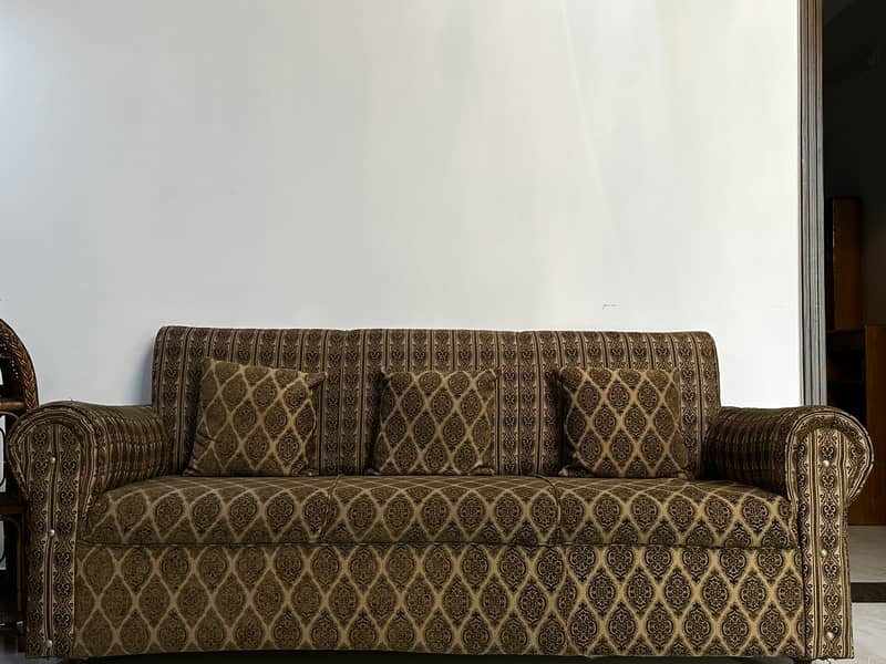 Brown sofa 0