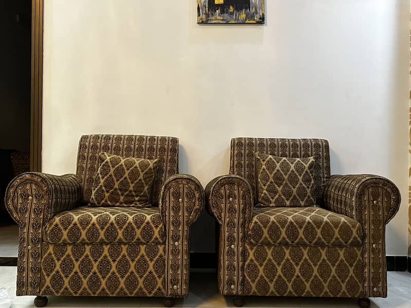 Brown sofa 1