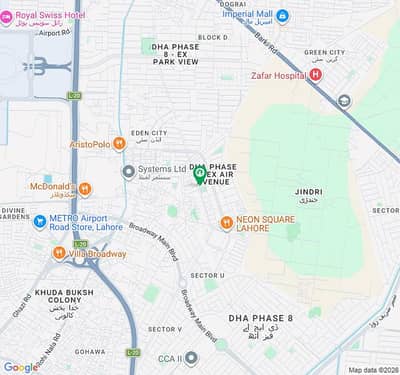 Q03,04 main 130ft road direct approach pair of 2 kanal