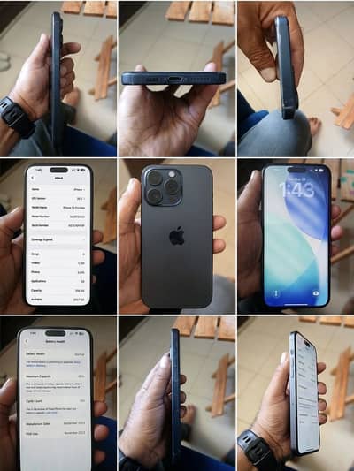 Apple iPhone 15 Pro Max 256 PTA Approved