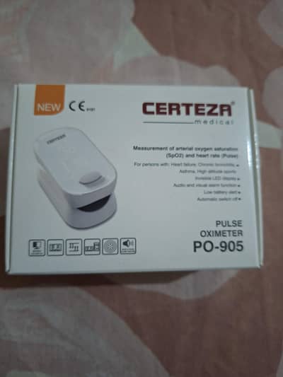 Certeza pulse oximeter brand new, spo2  meter,