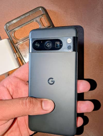 Google Pixel 8 Pro with original charger
