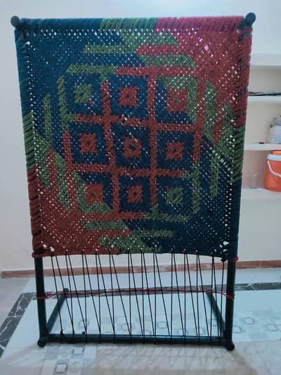 Double Size Hand-Woven Charpai / Manji (6x4 Feet - Perfect Condition)