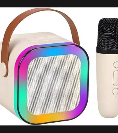 "Media Croma Colorful Bluetooth Karaoke Speaker