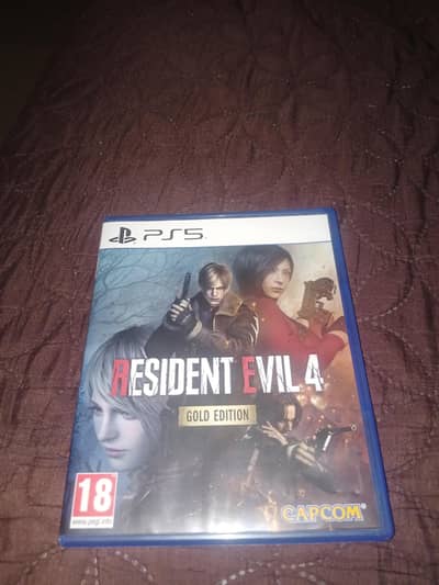 Resident Evil 4 re-make Gold Edition