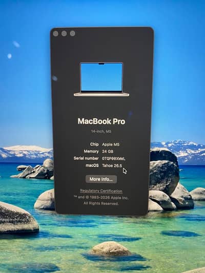 MacBook Pro M5 24gb 1tb