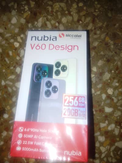Nubia V60 Design