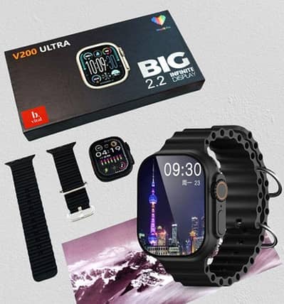 Wearfit pro V200 Ultra Sports SmartWatch  (pack off  2)