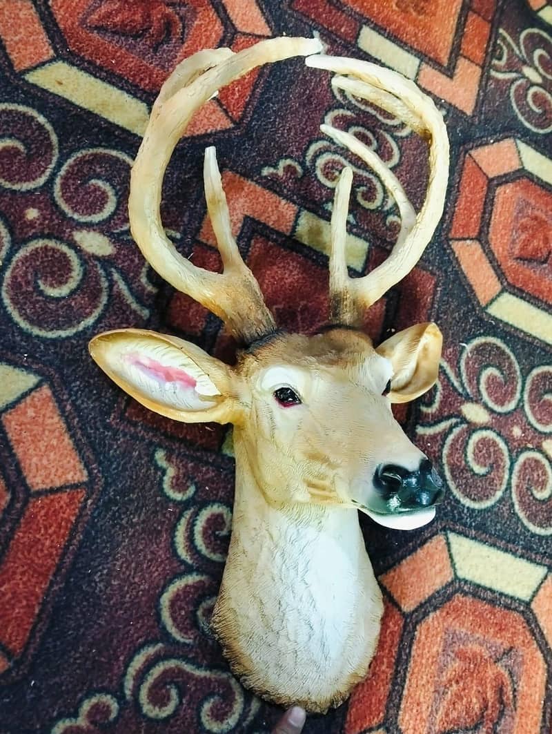 Deer Wall Hanging Face 7