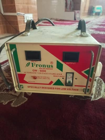 Fronus GW-6000 Heavy Duty Automatic Voltage Stabilizer 6KW