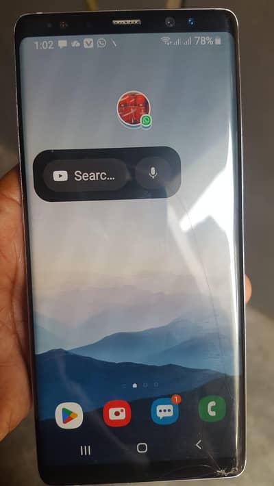 note 8 . dual sim official  approved