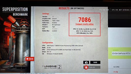 RTX 3080 FTW3 ultra EVGA