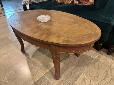 Pure wooden center table