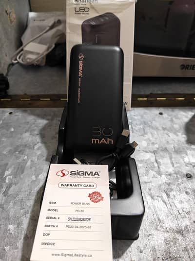 power Bank Sigma 30000 mah