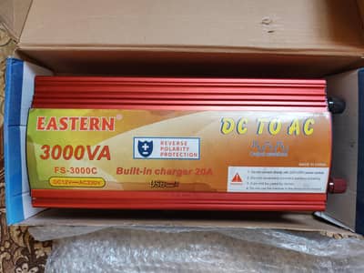 used nai Kiya ase raka Howa hai 3000 watts ka chargar + invter hai