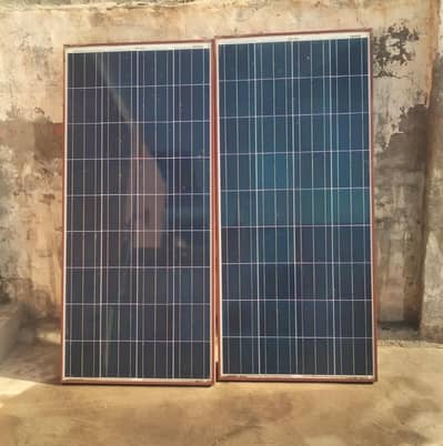 02 Solar Plates 150 watt each