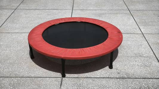 Trampoline, 120 kg capacity for Adults and Children
