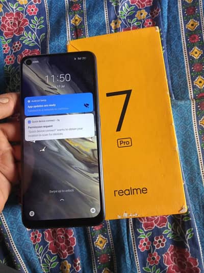 Realme 7 pro PTA Approved | 6 gb ram 128 gb storage