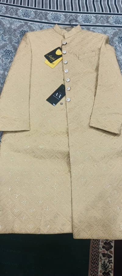 grooms shirwani