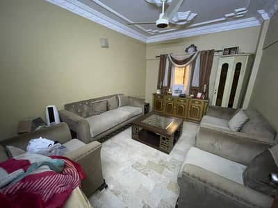 7 seater sofa with centre table and 2 side table